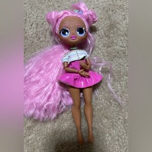 Candylicious LOL Surprise OMG Doll Pink Hair Fashion Doll